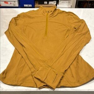 lululemon athletica Long Sleeve Tee - Mustard Yellow